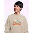 thumbnail image 2 of Cartoon Hungry Ghost Festival Sweatshirt Men -Image by Shutterstock, Male 4X-Large, 2 of 4