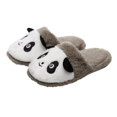 

Summer Slippers For Women Beach Accesseories Flip Flops For Women Winter Warm House Slippers Panda Soft Non Slip Plush Home On Shoes Indoor Outdoor Shoes Swimming Pool Accessories Mens Women Sl