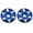 Blue, variant on GRIMPEX 2Pcs Headset Top Cap Aluminium Alloy Headset Top Cover for 28.6mm Front Fork Blue