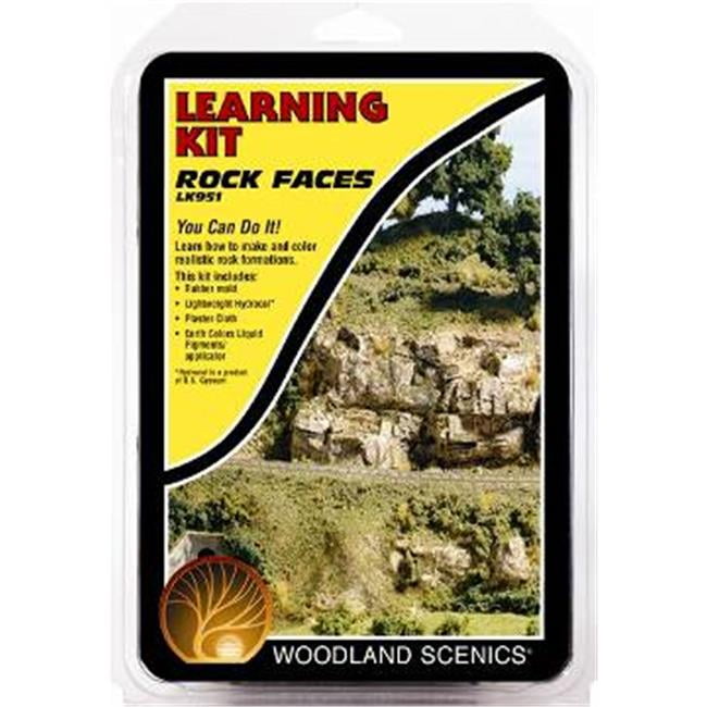 Woodland ScenicsWS 951 Rock Faces Learning Kit