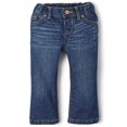 thumbnail image 1 of The Children's Place Baby Girls Bootcut Jeans, INDGOSTONE 2210, 3T, 1 of 1