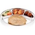 thumbnail image 5 of WhopperIndia Stainless Steel Round Dining Plate 4 Compartment Thali, dinner plate, camping plate, reusable thali, outdoor & indoor plate 12.5 inch, 5 of 5