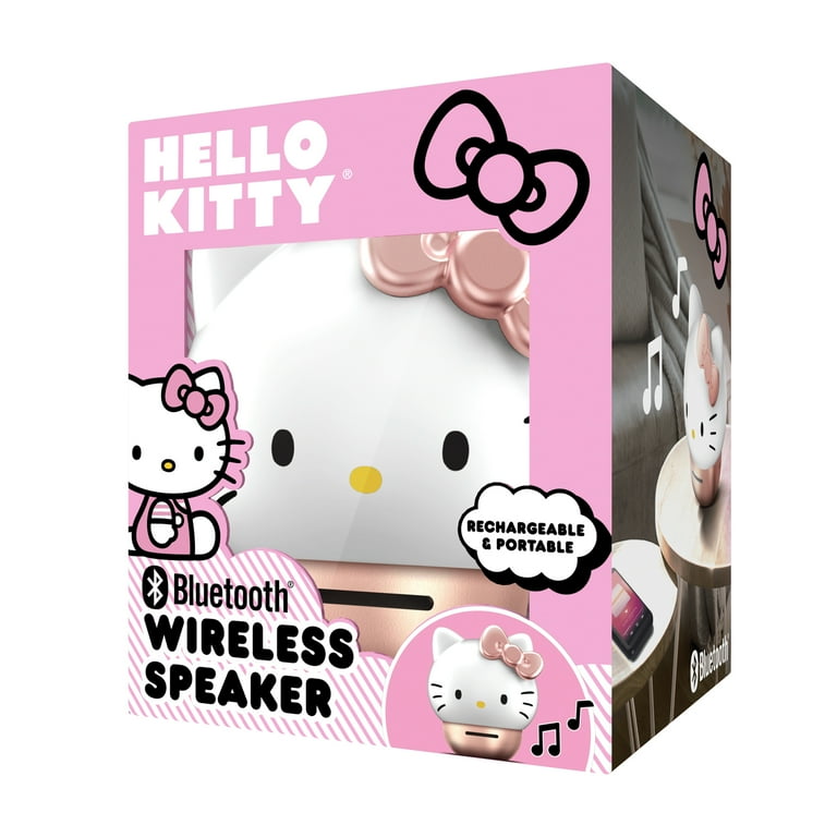Hello Kitty Rose Gold Bluetooth Wireless Speaker - Walmart.com