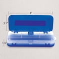 thumbnail image 7 of BAZIC Plastic Pencil Case 8" Double Deck Utility Storage Box, Multi Purpose Organizer, 144-Packs, 7 of 7