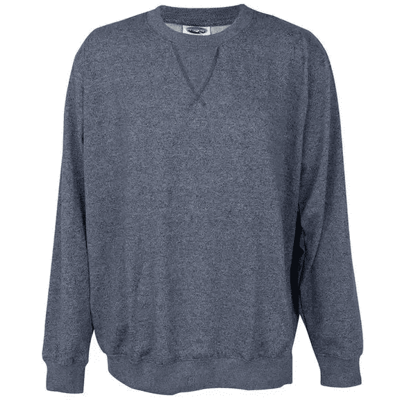 Woodland Creek Men's Super Soft Crewneck Sweatshirt in Navy, XXL