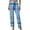 Sky Blue, variant on LUOGENLI Female Casual Pants Women Fashion Plaid Pajama Pants Soft Loose Plaid Trousers Casual Pants Women's Casual Pants Big and Tall Women's Casual Pants Stretch Black XXL