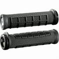 thumbnail image 2 of ODI Elite Pro Grips - Black Lock-On Ergonomic Half Waffle Bicycle Grip, 2 of 2