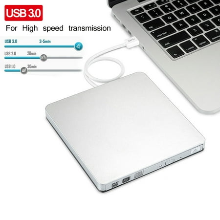 USB 3.0 External CD/DVD RW Drive Burner Writer Reader for Win 10 7 PC Laptop M a