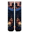 thumbnail image 4 of Sierra Socks Mud Bike Pattern CoolMax Socks, Nature Collection for Men & Women Eco-Friendly Colorful Crew Socks, 4 of 5