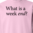 thumbnail image 3 of Inktastic What is a Weekend? Adult Sweatshirt, 3 of 4