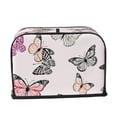 thumbnail image 2 of Daiia Beautiful Butterfly Pattern 2 slice Toaster Cover, Toaster Appliance Dust-proof Cover For Kitchen Small Appliance Dust Cover and Fingerprint Protection, 2 of 7