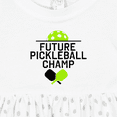 thumbnail image 4 of Inktastic Future Pickleball Champ Girls Baby Dress, 4 of 5