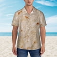 thumbnail image 2 of Susaid Tortilla Print Hawaiian Shirts for Men Women,Hawaiian Summer Short-Sleeve Casual Relaxed-Fit Button-Down,Medium, 2 of 7