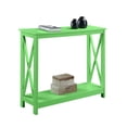 thumbnail image 4 of Convenience Concepts Oxford Console Table with Shelf, Lime Wood Finish, 4 of 7