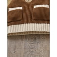 thumbnail image 5 of Suealasg Toddler Sweater Vest for Girls Boys Sleeveless Contrast Color Sunlight Bear Knit Vest 6M 1T 2T 3T Baby Boys Girls Fall Winter Clothes, 5 of 6