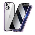 thumbnail image 1 of Magnetic Privacy Double Glass Case Compatible Iphone 13 Pro Max/13 Pro/13/12 Pro Max/12, Anti Peeping, 1 of 3