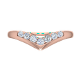 thumbnail image 3 of 1/4 Carat Diamond Wedding Anniversary Ring in 14K Rose Gold(Ring Size 7.75) (SI1-SI2 Clarity), 3 of 5