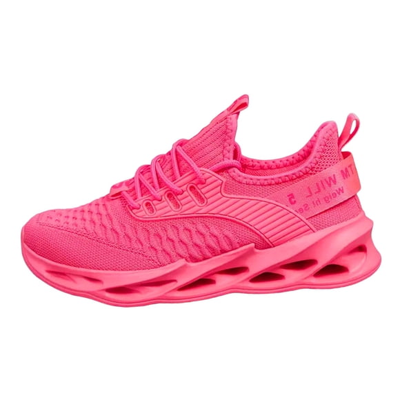 Dakaela Mens Running Shoes Mesh Breathable Casual Slip on Fashion Sneakers Lightweight Athletic Workout Sports Walking Tennis Shoes Red 10.5