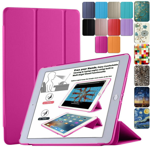 DuraSafe Cases For PRO 12.9 Inch 2020 ( Will not fit iPad PRO 12.9 - 1st, 2nd, 3rd Gen) Smart Cover with Pencil Pair & Charging Support , Translucent Back - Pink - Walmart.com