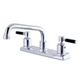 thumbnail image 1 of Kingston Brass FB2131DKL Robinet de Cuisine 8 Po avec Centre de Rangement, 1 of 1