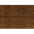 thumbnail image 1 of Ahgly Company Indoor Rectangle Abstract Orange Modern Area Rugs, 2' x 3', 1 of 4