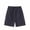 Navy, variant on Mens Swim Trunks Stretchy Regular Fit Board Shorts with Drawstring Breathable Classic Casual Swimwear Summer Swimming Clothing Orange Size M