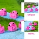 thumbnail image 4 of 30 figuras de flamencos en miniatura de resina, bonitos y animados adornos de flamencos para micropaisajes, decoración de jardines y escritorios, 4 of 7