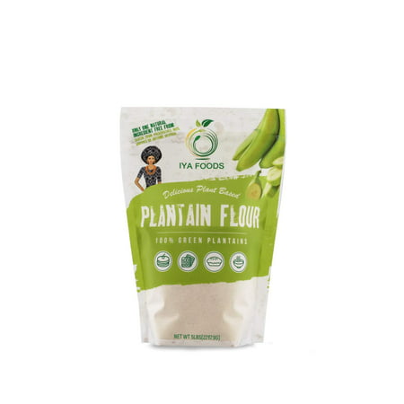 Iya Foods Premium Plantain Flour 5 Pound Bag, Gluten-Free, Kosher Certified, (Best Paleo Flour Substitute)