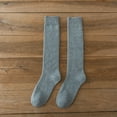 thumbnail image 2 of Baberdicy Socks Womens to Keep Warm Sock High The Knee Lightweight Cotton Socks Thigh High Socks, 2 of 5
