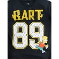 thumbnail image 2 of Bart Simpson Boys Short Sleeve Tee and Matching Basketball Shorts Set, 2-Piece, Sizes 4-12, 2 of 3