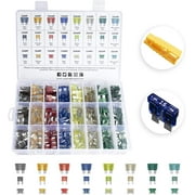 MulWark 272pc Blade Car Fuses Automotive Assortment Kit - Standard & Mini & Low Profile Mini(2A 5A 10A 15A 20A 25A 30A 35A), Auto Fuses w/A Fuse Puller for Car Boat Truck SUV RV