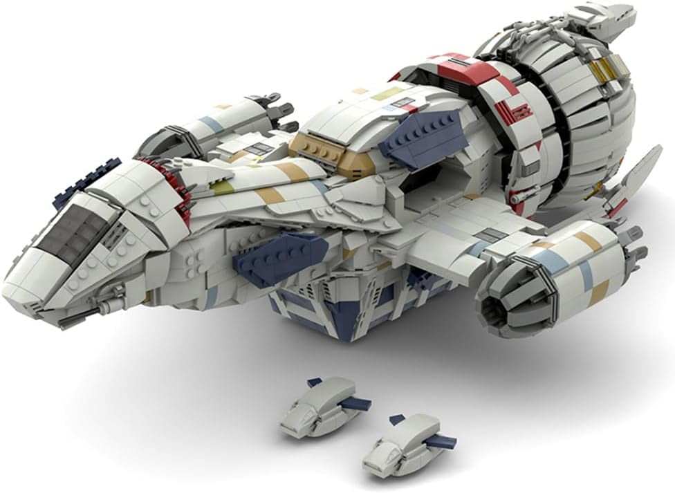 Firefly Class Serenity Building Blocks Kit Toys, Compatible with Lego, Movie Model Collectibles, for Boys or Girls Christmas Halloween Birthdays (2815 Pieces)