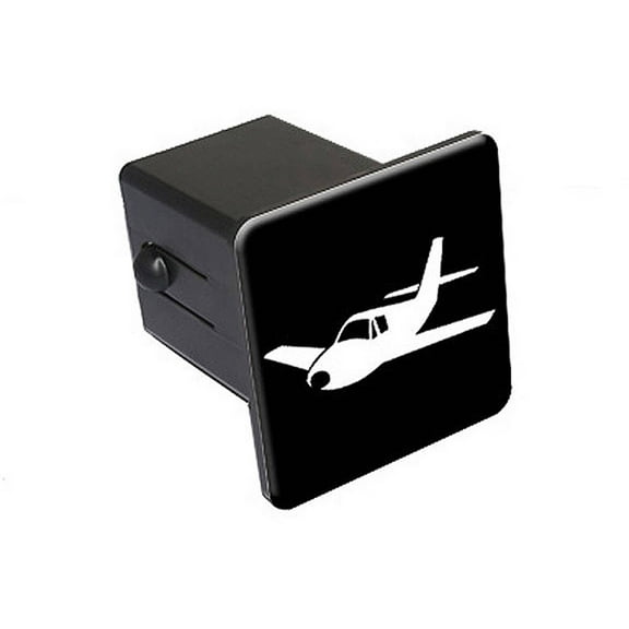 Airplane 2" Tow Trailer Hitch Cover Plug Insert