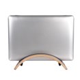 thumbnail image 2 of Samdi Natural Original Simple Wood Vertical Tablet Laptop iPad Desktop Stand Holder Display Stander Replacement, 2 of 8