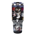 thumbnail image 2 of Power Rangers 40 Oz Tumbler with Handle And Straw Lid Insulated Tumblers Cups with Lids Straws Double Wall Vacuum Stainless Steel Travel Mug, Gifts for Men Women Boys Girls, 2 of 8