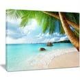 thumbnail image 2 of Designart 'Praslin Island Seychelles Beach ' Seashore Photo Canvas Print, 2 of 2