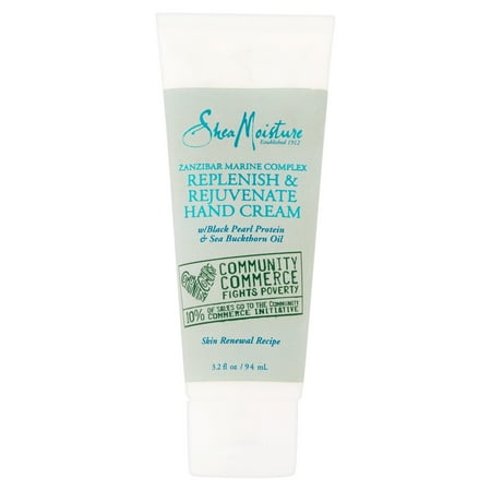 SheaMoisture Zanzibar Marine Complex Reconstituer et Rajeunir Crème pour les mains, 3,2 fl oz