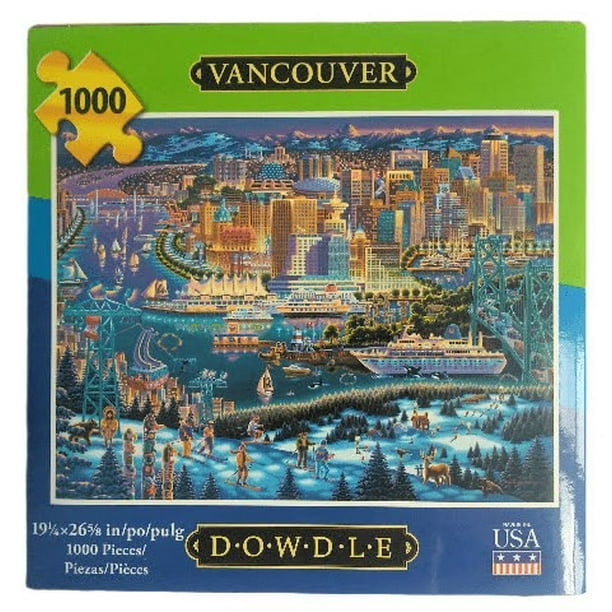Dowdle Jigsaw Puzzle Vancouver 1000 pieces