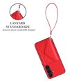 thumbnail image 2 of for Samsung Galaxy S23 FE Wallet Case with Card Holder, Elegant Durable PU Leather Protective Magnetic Closure Flip Phone Cover Kickstand RFID Blocking for Women Girls for Galaxy S23 FE, Red, 2 of 9