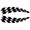 Black, variant on Soumake 2Pcs Plaid Flag Racing Car Decals Wheel Eyebrow Safety Reflective Stickers Decor