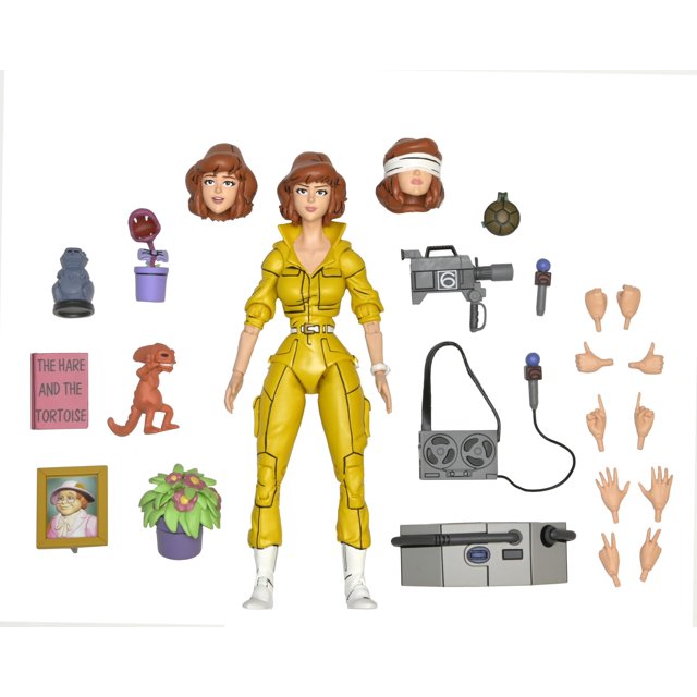 Figura de acción NECA Teenage Mutant Ninja Turtles April O'Neil