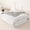 Gray, variant on Twin Size Washed Cotton Quilt Blanket, Skin-Friendly Cool Summer Thin Comforter, Soft Comfy Breathable Lightweight Bed Blanket for All Seasons 100*150CM/39.4*59.1"