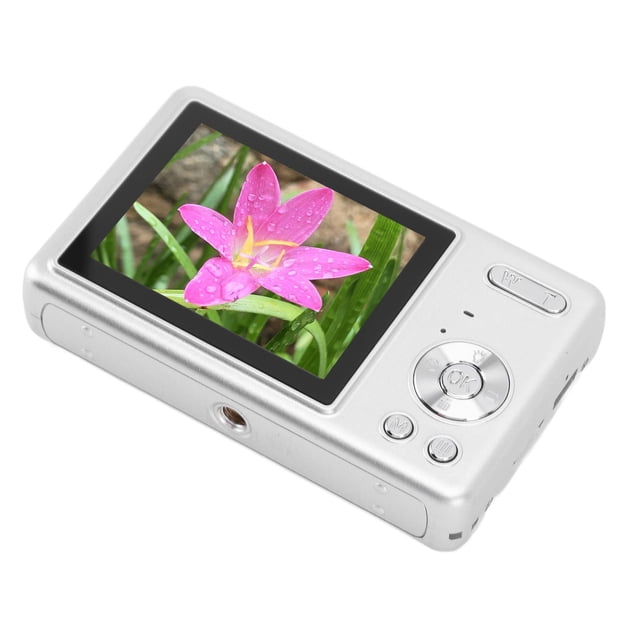 Cámarae Digital, Cámara de Vlogging FHD 1080p Confocque Autico Con Zoom Digital de 12 MP 16x, Pantalla Tft de 2,4 Pulgadas, Cáras compactas portátiles para apuntor y