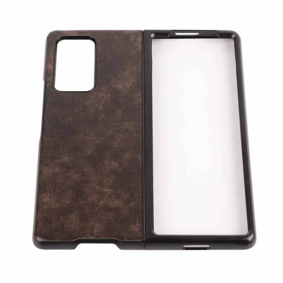 Leather Protective Cover,Mobile Phone Leather Case Leather Case Coverfor Galaxy Z Fold Leather Case Cover Convenient Use