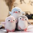 thumbnail image 3 of Gwong Juguete Pingüino relleno colgante alto simulación transpirable juguete decorativo súper suave llavero relleno para niños Gwong 30014662, 3 of 6