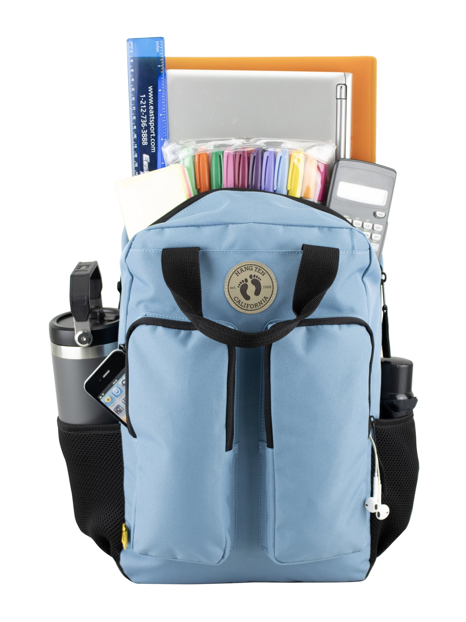 Hang Ten Kindred Backpack, Blue Shadow