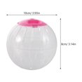 thumbnail image 2 of PEACNNG 2 Pcs Balle d'Exercice pour Hamster Roue de Course pour Hamsters Petits Animaux Réduit l'Ennui et Augmente l'Activité, 2 of 8
