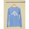 thumbnail image 3 of Vintage Rose Floral Art Tee Long Sleeve Men's, 3 of 4