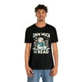 thumbnail image 4 of Snow Much to Read Snowman Reading Christmas Unisex Shirt, 4 of 6
