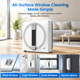 Window Cleaning Robot with Anti-Fall Safety System, Auto Spray for ...